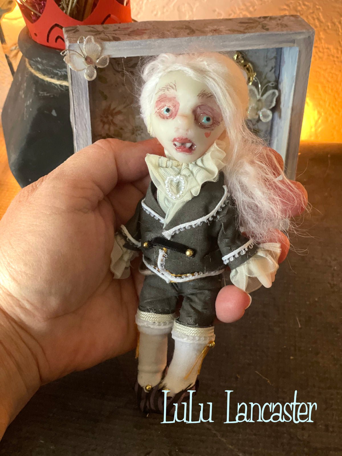 Little Bite Lestat miniature Original LuLu Lancaster Art Doll