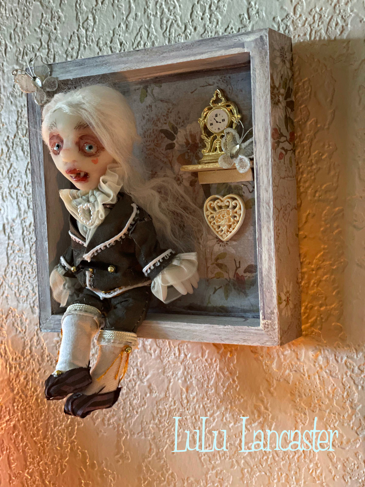 Little Bite Lestat miniature Original LuLu Lancaster Art Doll