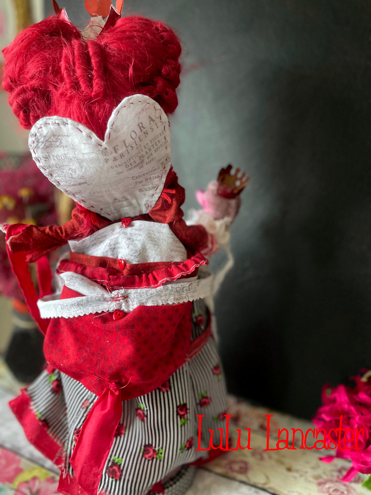 Love Letters to the Queen of Hearts LuLu's Wonderland Original LuLu Lancaster Art Doll