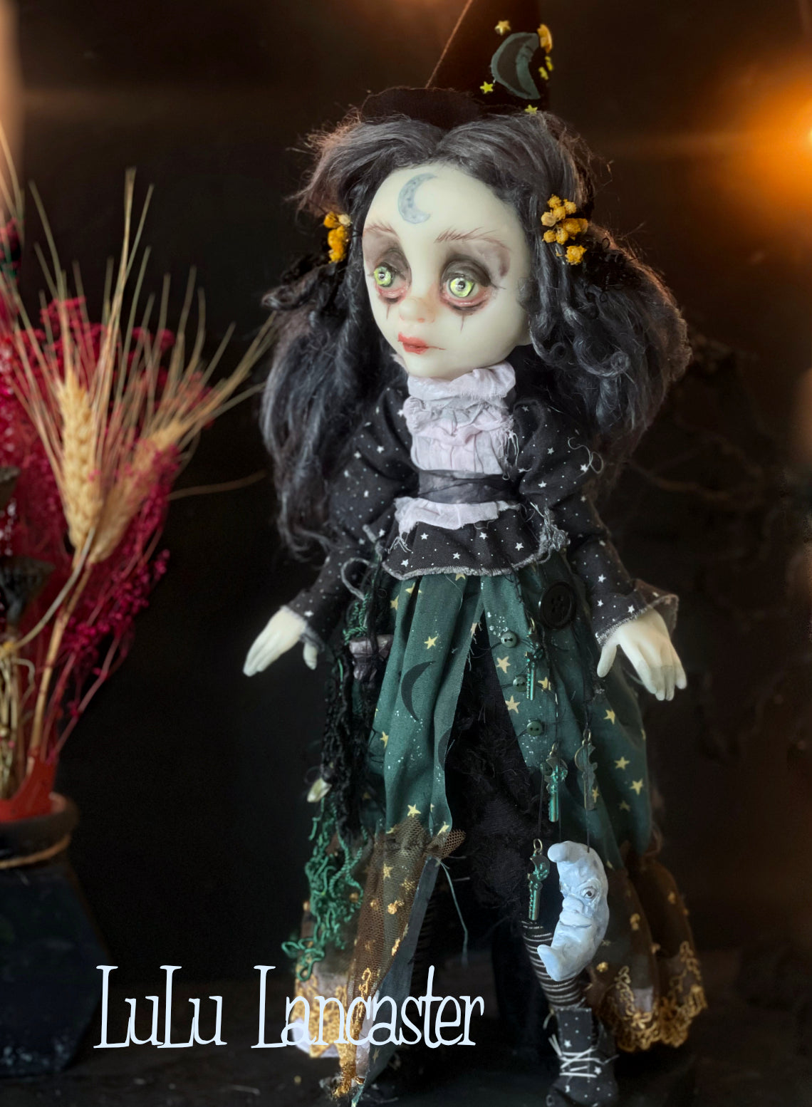 MoonShadow Witch Original LuLu Lancaster Art Doll