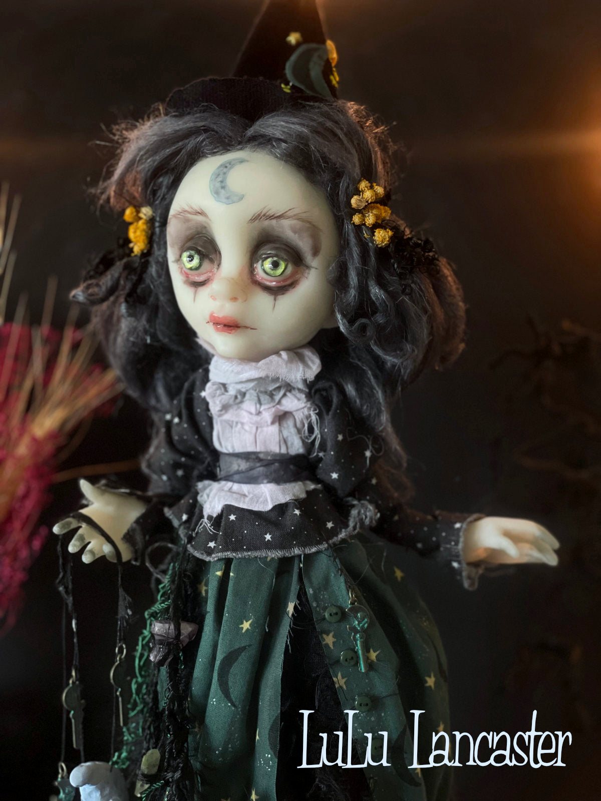 MoonShadow Witch Original LuLu Lancaster Art Doll