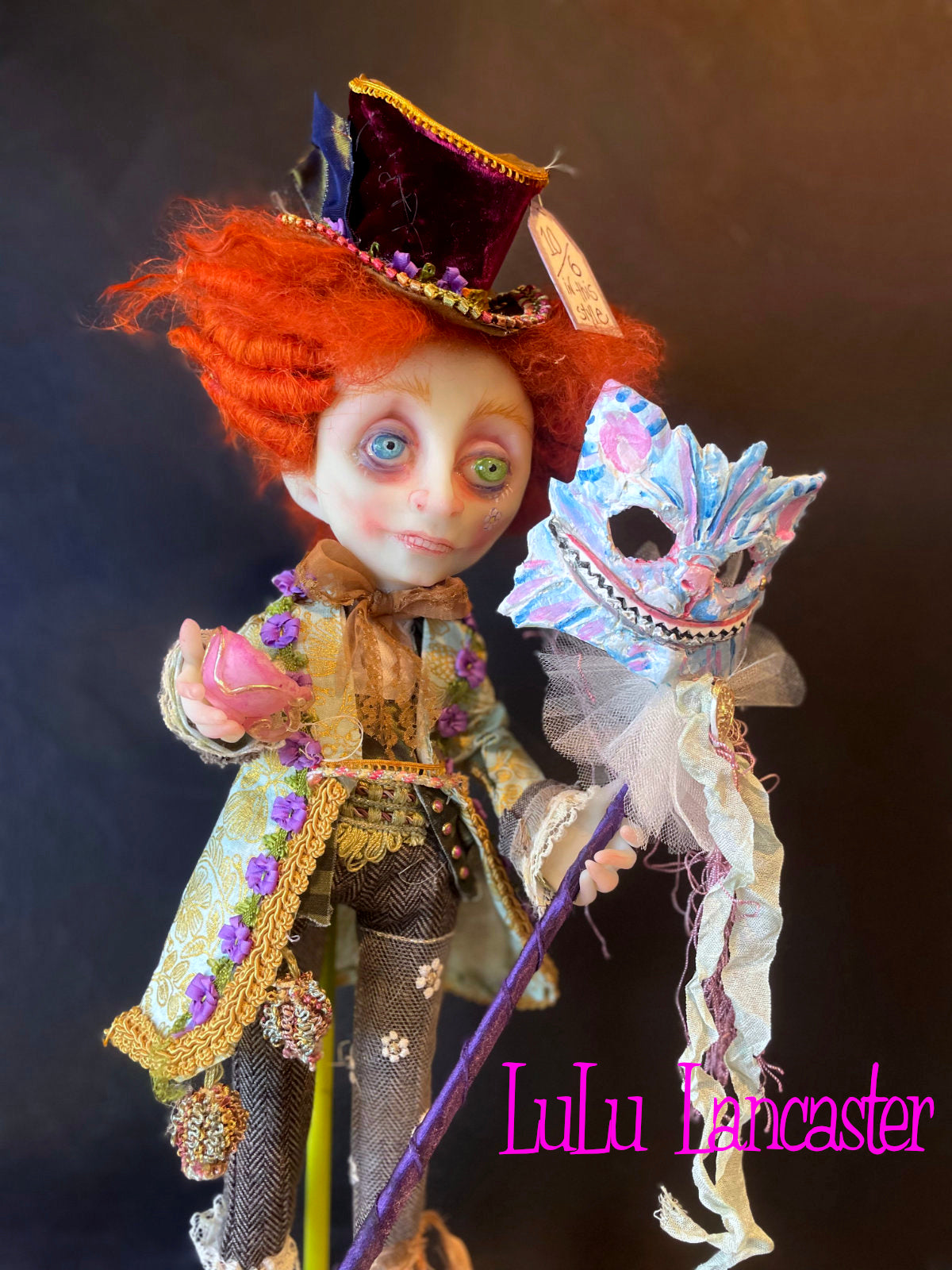 Rococo Hatter LuLu's Wonderland Original LuLu Lancaster Art Doll