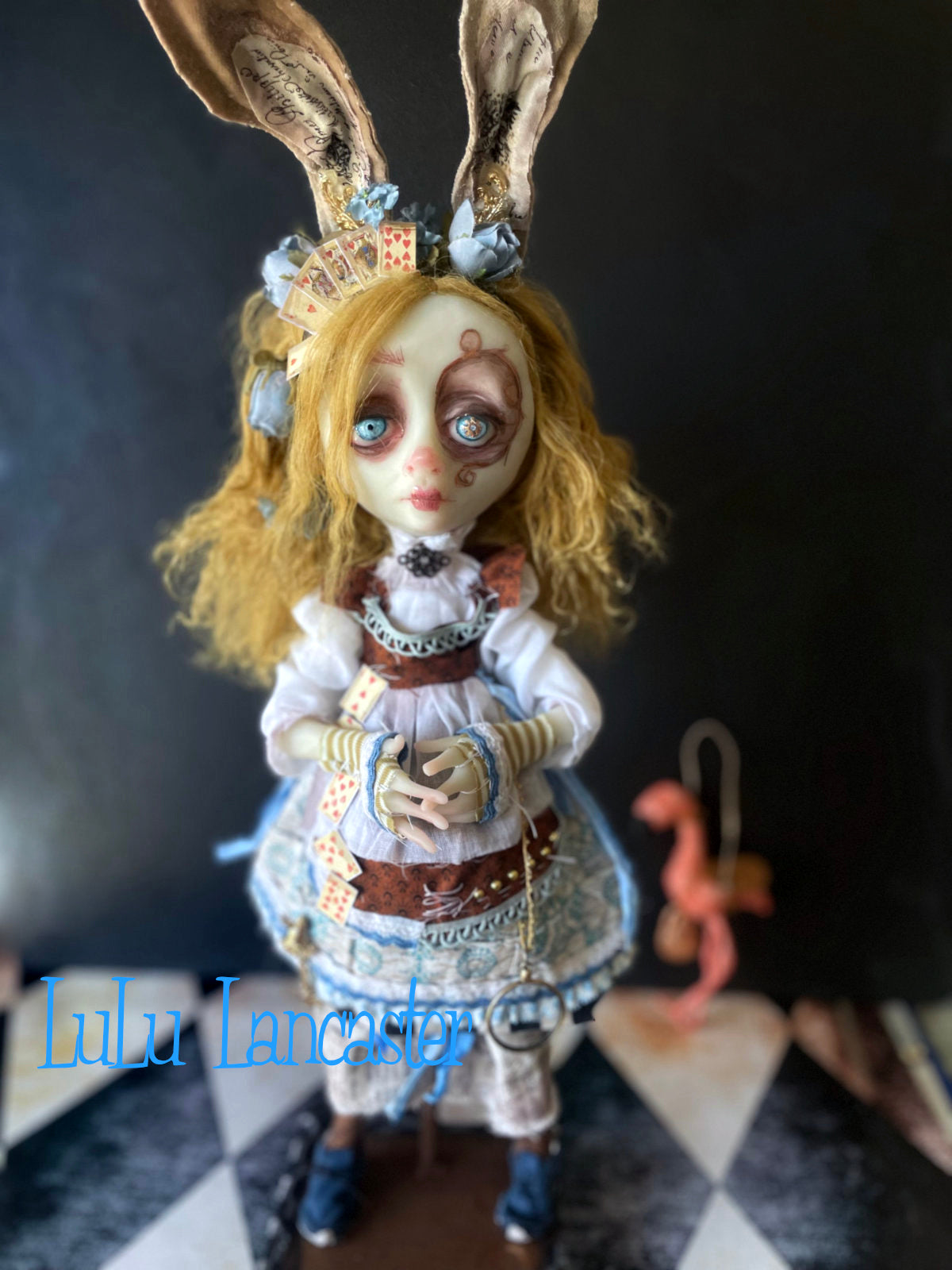 Steampunk Alice LuLu's Wonderland Original LuLu Lancaster Art Doll