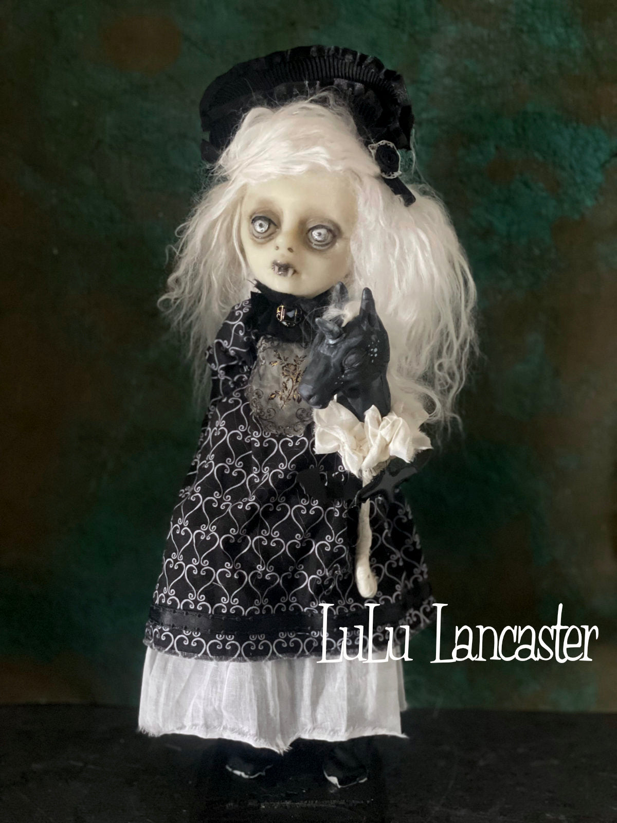 Stella Dark Heart Vampire Original LuLu Lancaster Art Doll