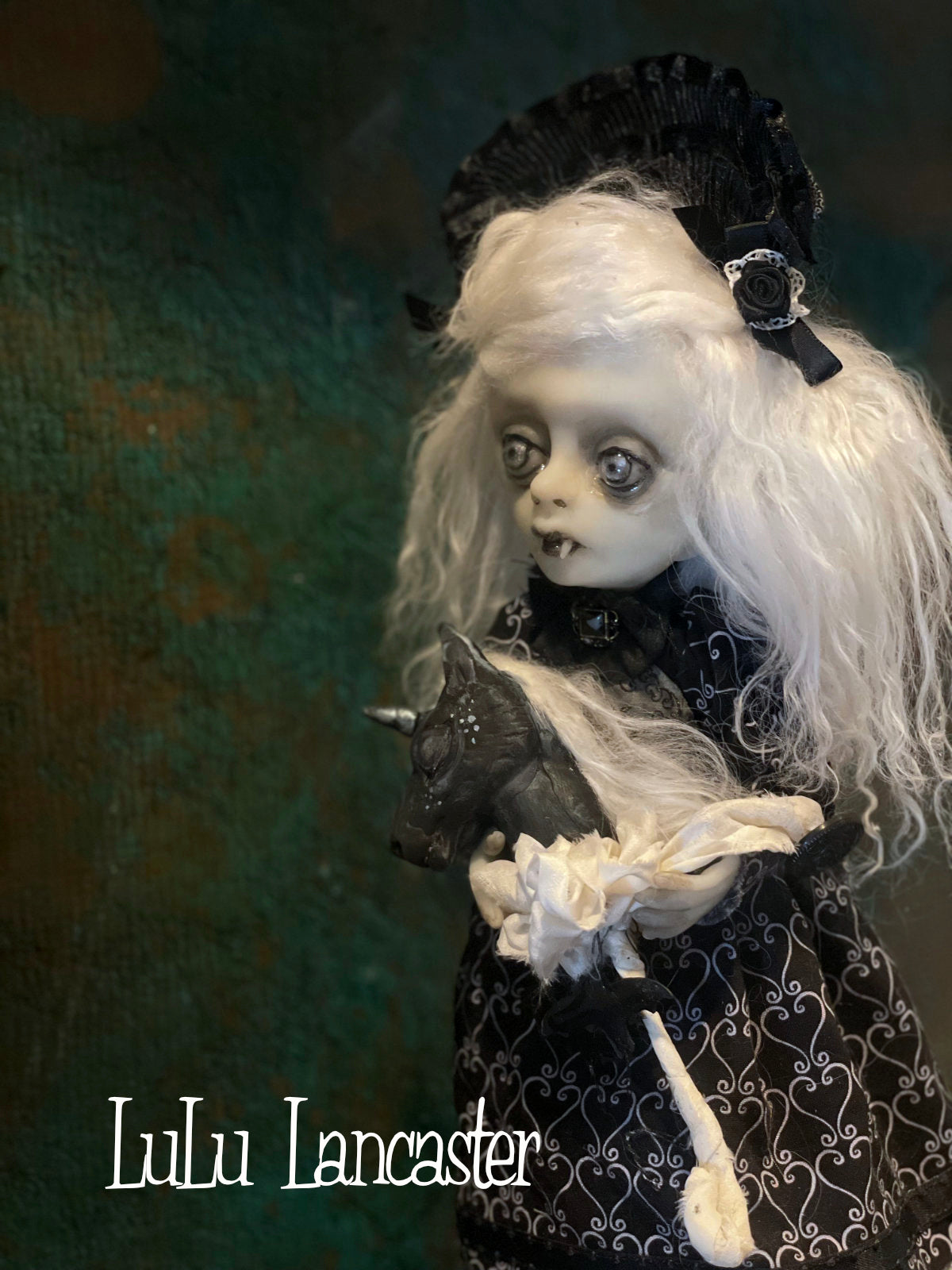 Stella Dark Heart Vampire Original LuLu Lancaster Art Doll