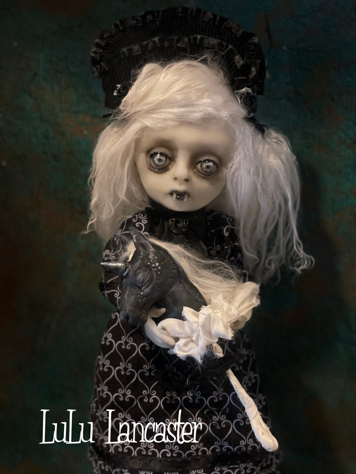 Stella Dark Heart Vampire Original LuLu Lancaster Art Doll