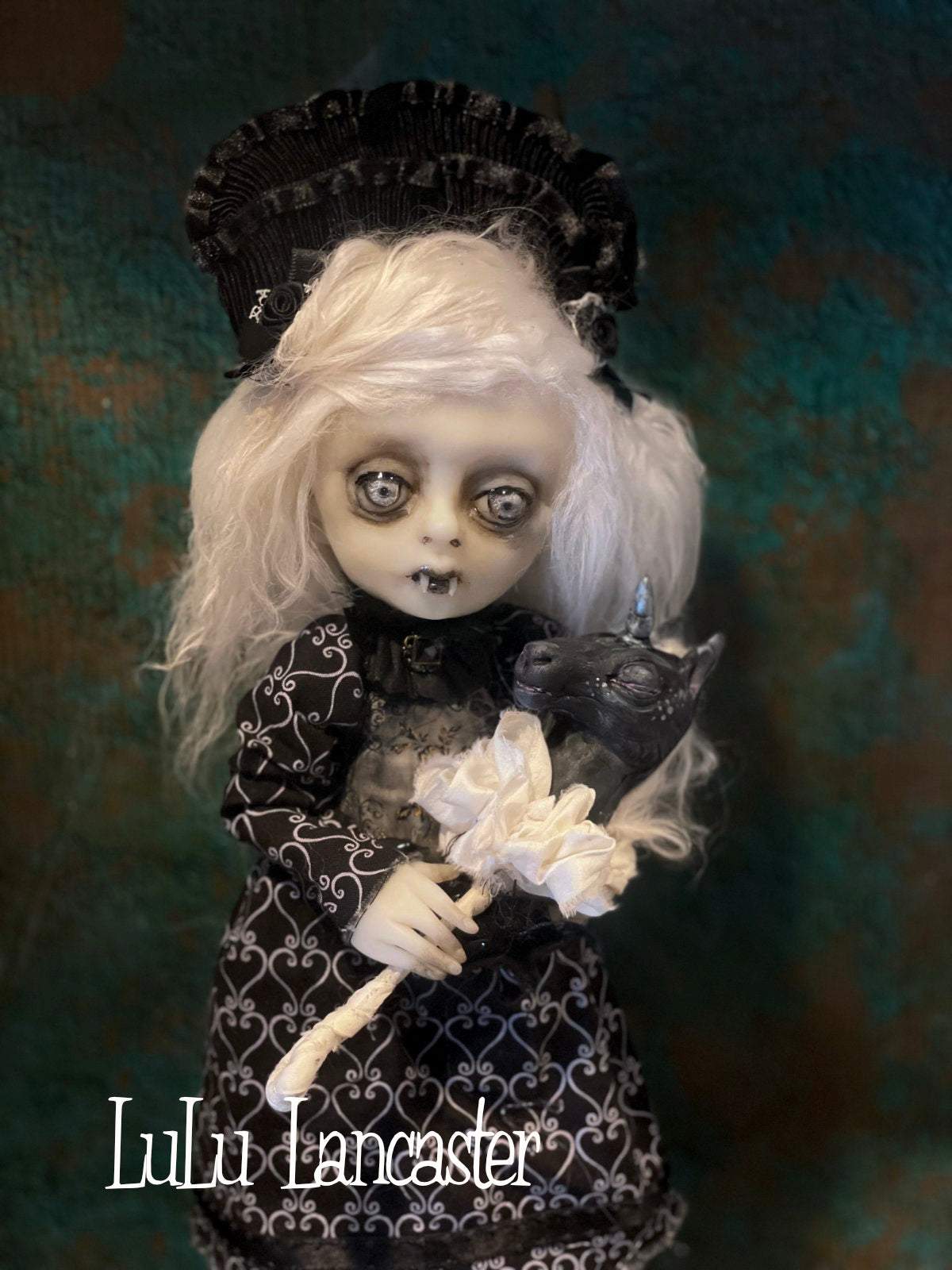Stella Dark Heart Vampire Original LuLu Lancaster Art Doll