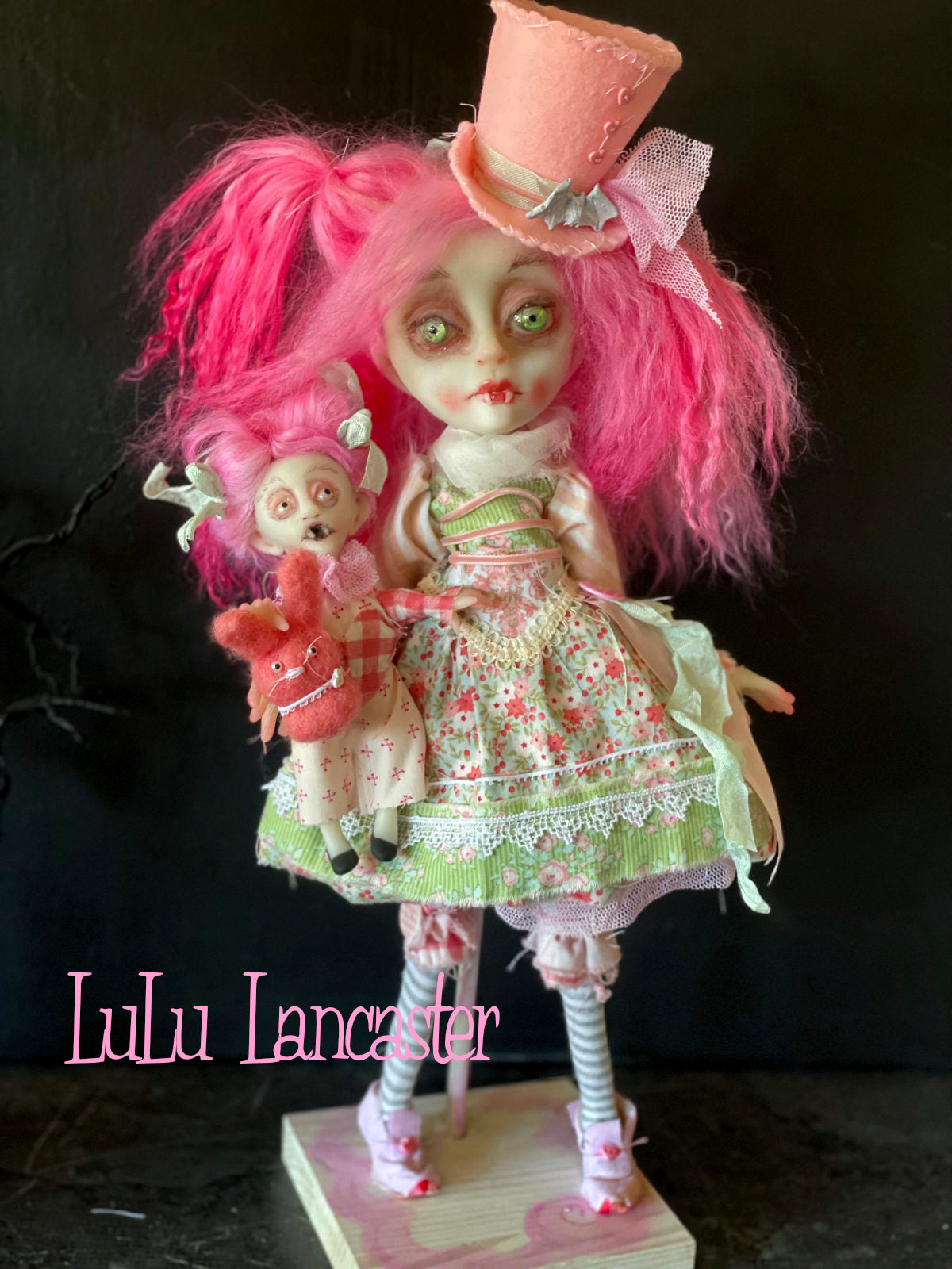 Talulah Springtime Vampire Original LuLu Lancaster Art Doll