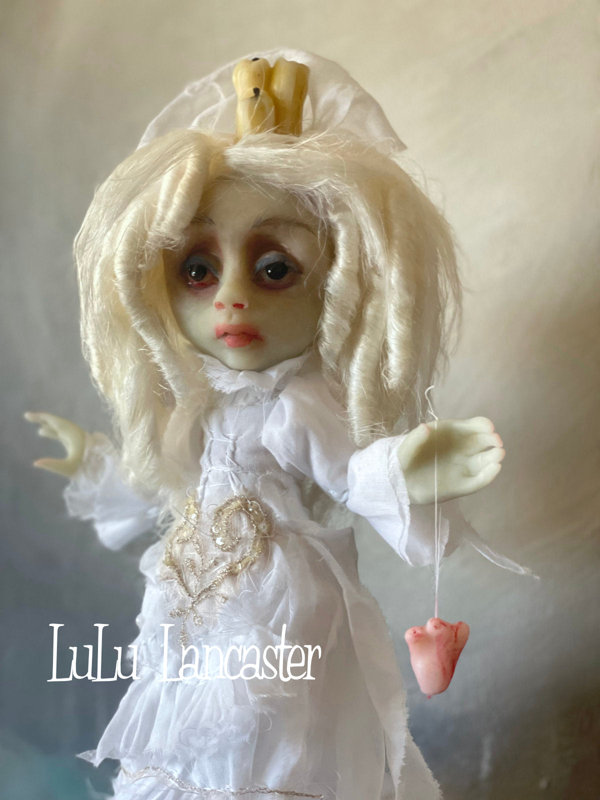 Trynn Scorned Heart Glowing Ghost Original LuLu Lancaster Art Doll