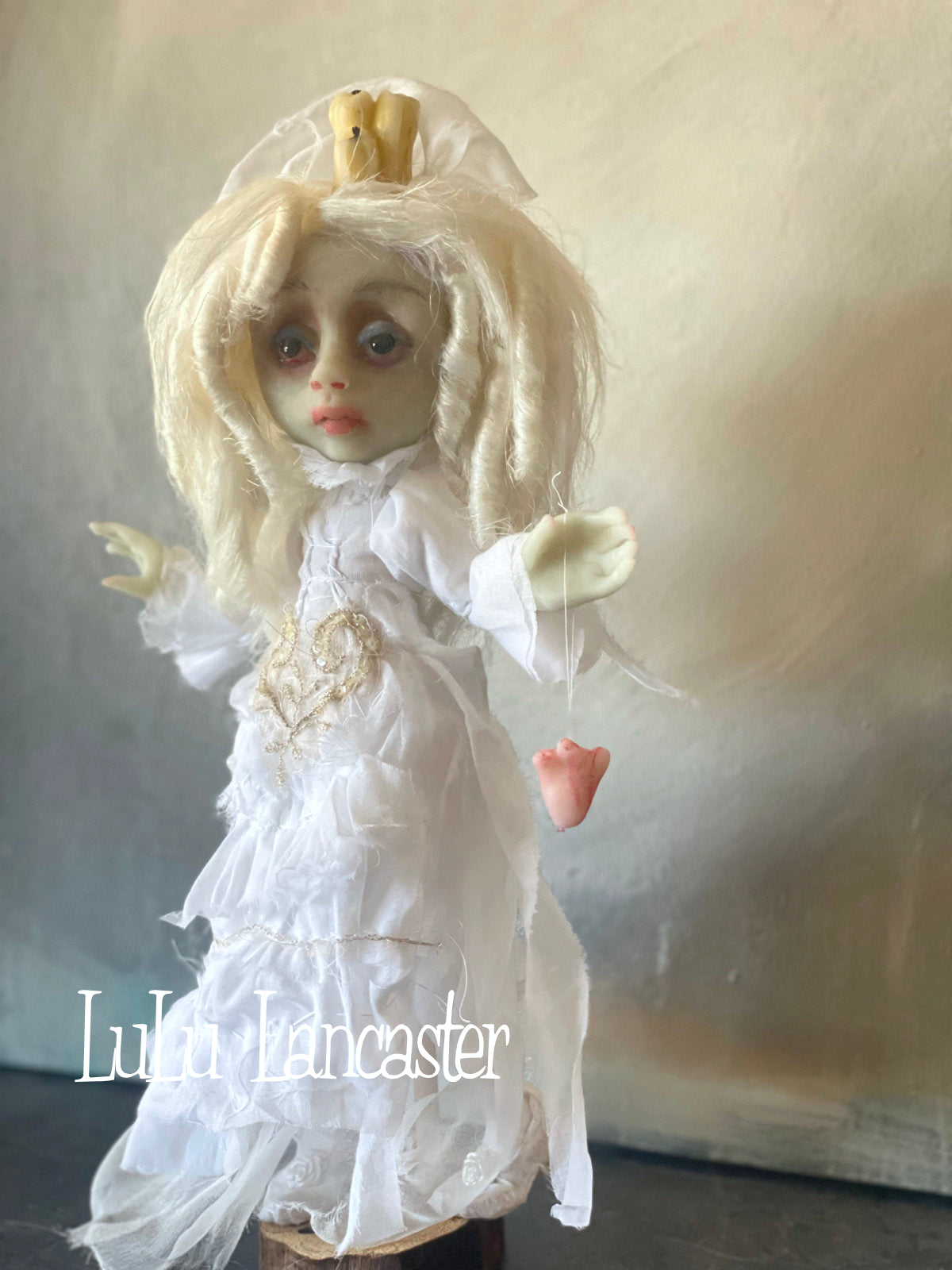 Trynn Scorned Heart Glowing Ghost Original LuLu Lancaster Art Doll