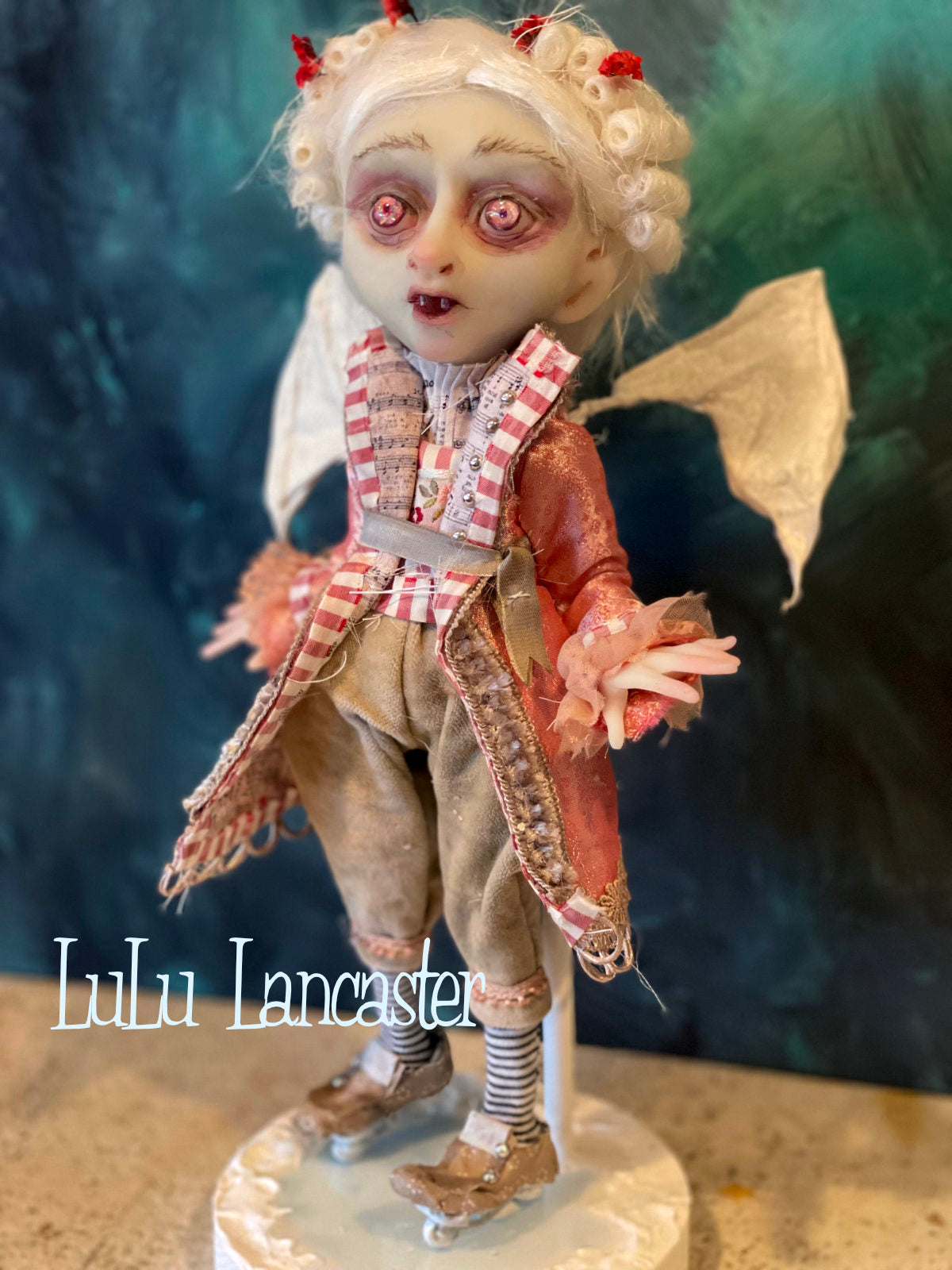 Veektohr Winter Vampire Bat Original LuLu Lancaster Art Dolls