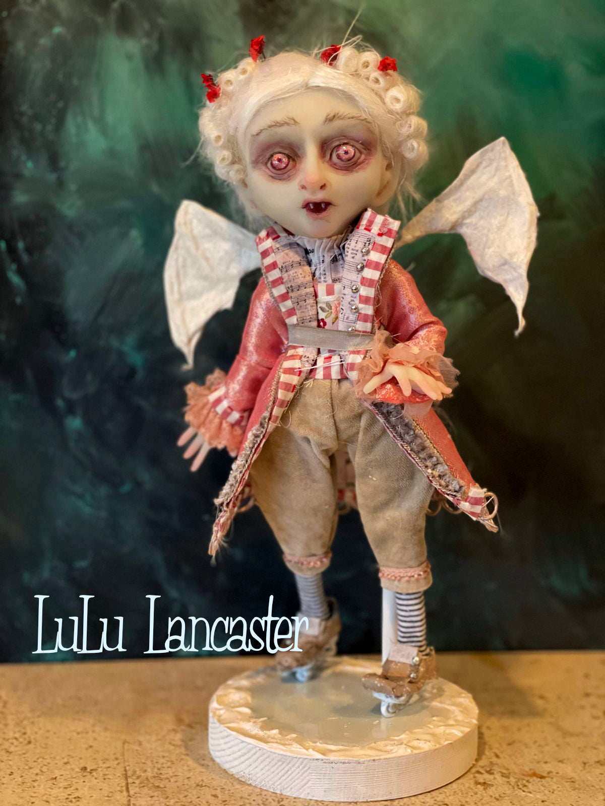 Veektohr Winter Vampire Bat Original LuLu Lancaster Art Dolls