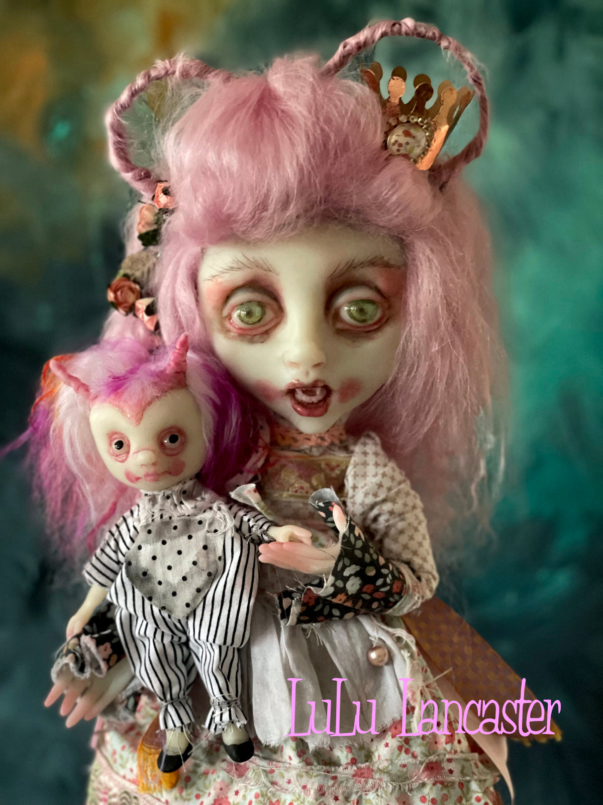Verina Valentine Valloween Vampire Original LuLu Lancaster Art Doll