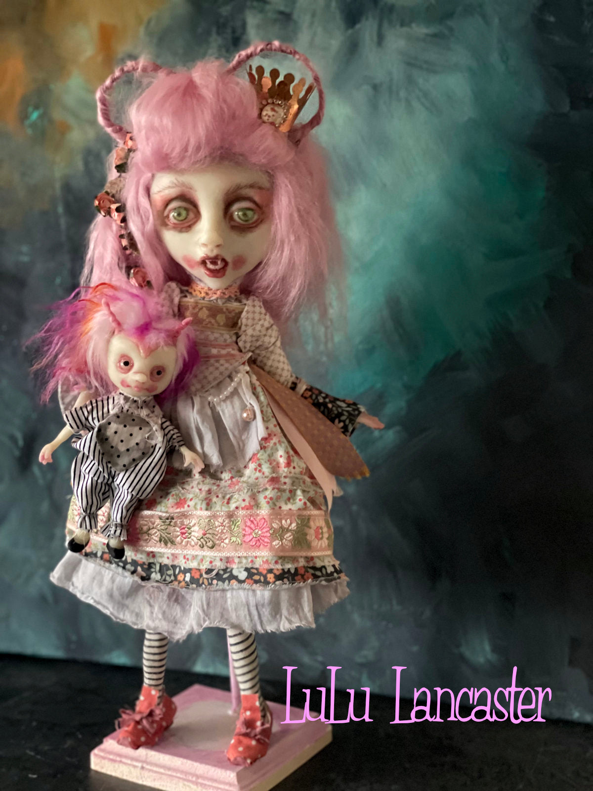 Verina Valentine Valloween Vampire Original LuLu Lancaster Art Doll